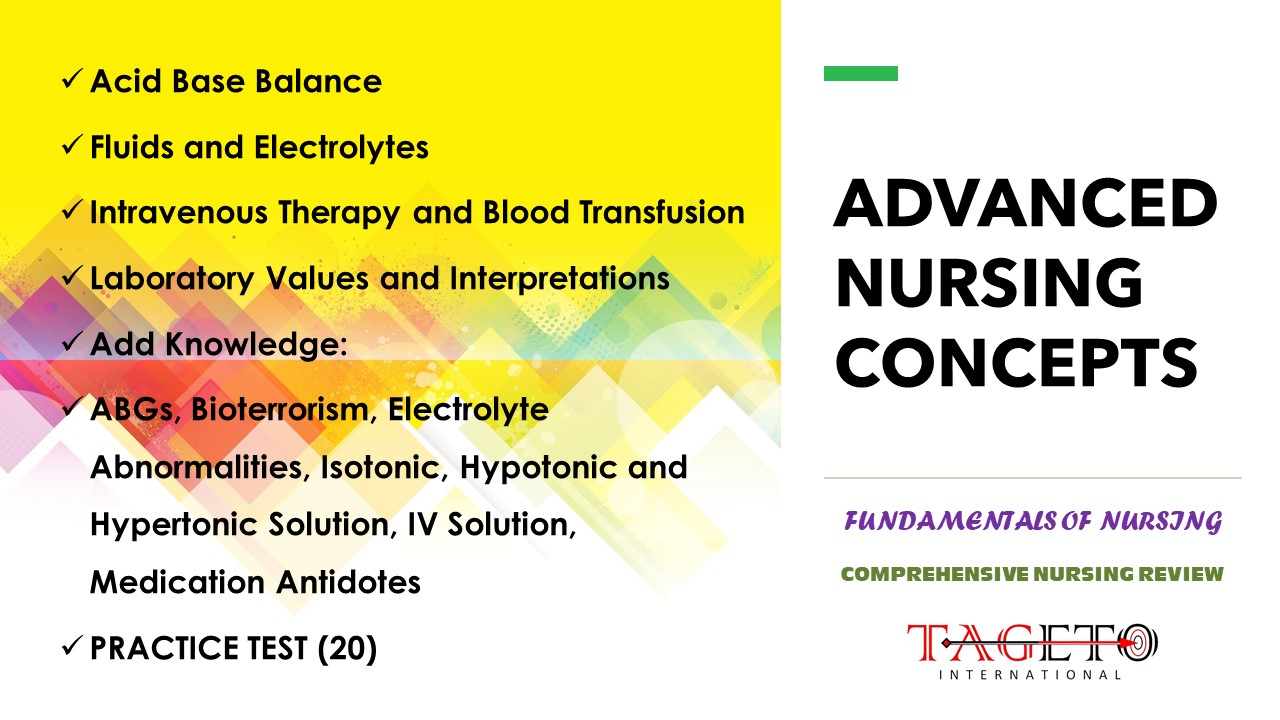 ADVANCED NURSING CONCEPTS